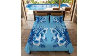 New Design Rayon bedsheet Hand Painted Hot Sale 2026